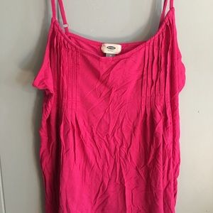 Pink Babydoll Style Tank Top